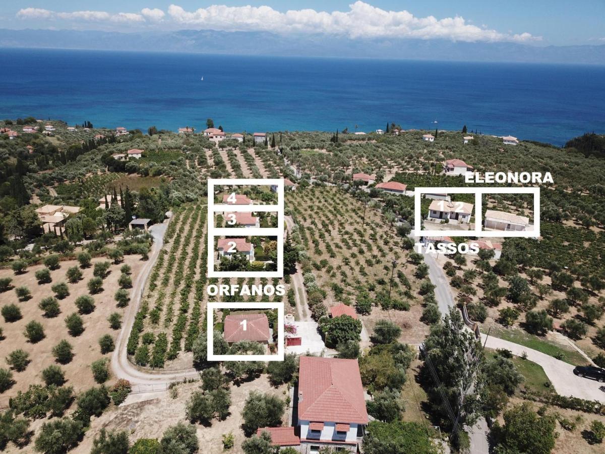 Orfanos 3 Villa Armenoi  Ngoại thất bức ảnh